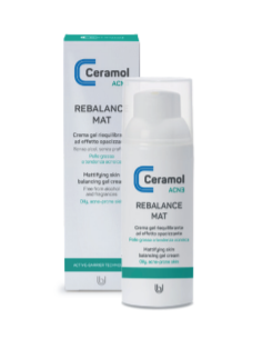 crema ceramol rebalance matificante 50ml