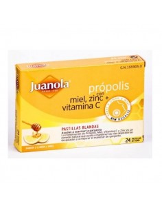 JUANOLA PROPOLIS MIEL ZINC...