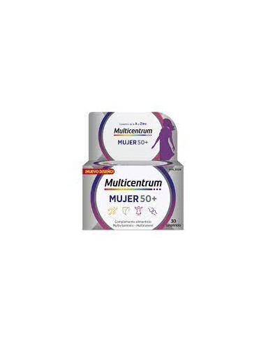 MULTICENTRUM MUJER 50+  30 COMPRIMIDOS